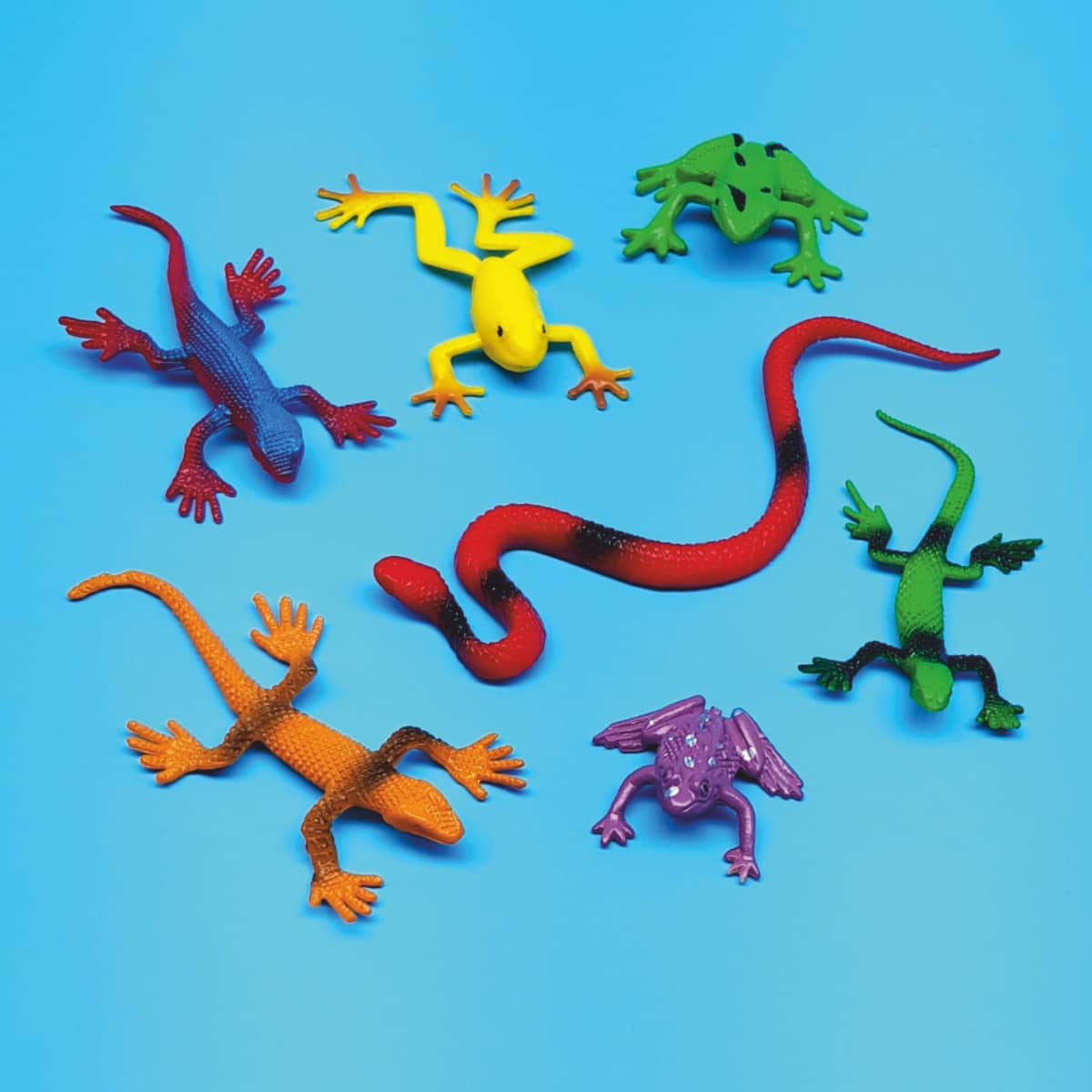 Reptilien Tierfiguren Schlangen Frösche Geckos Kriechtiere Wirbeltiere Amphibien