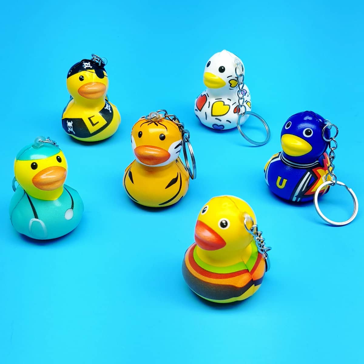 Knautsch-Enten Schlüsselanhänger