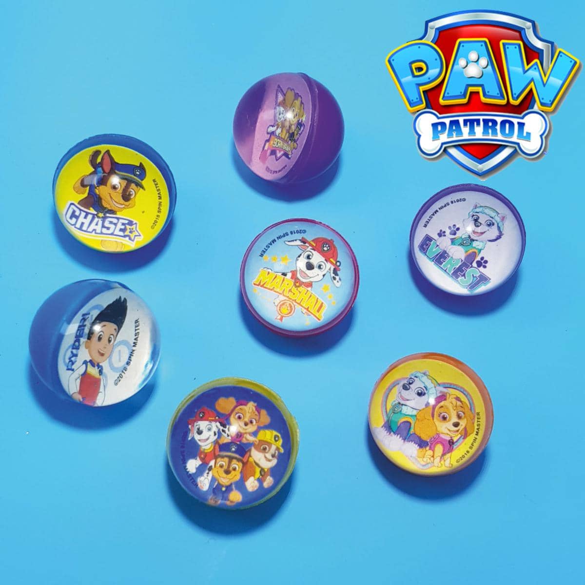 Flummis Paw Patrol Springbälle mit Helfern auf vier Pfoten