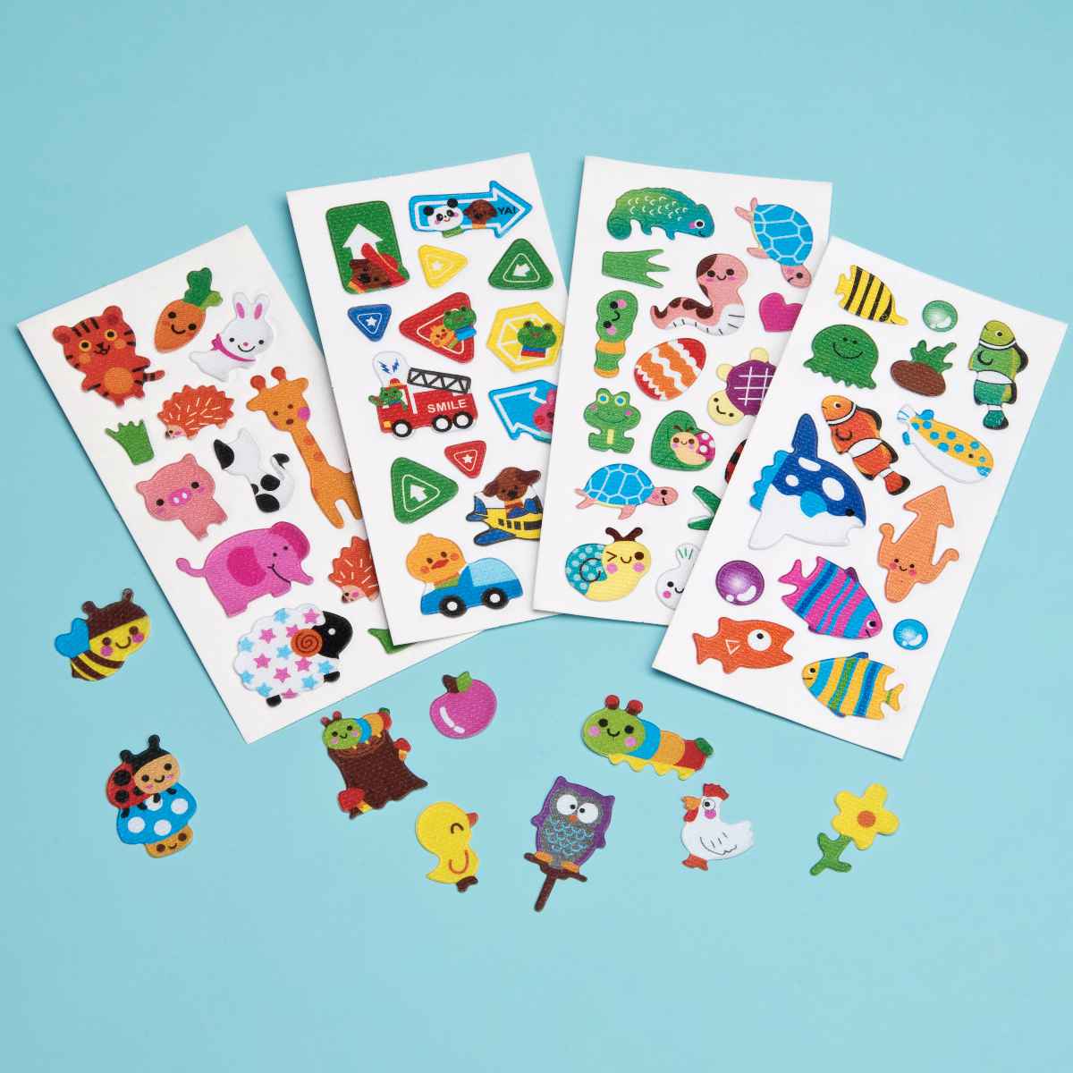 Sticker-Mix Aufkleber-Karten