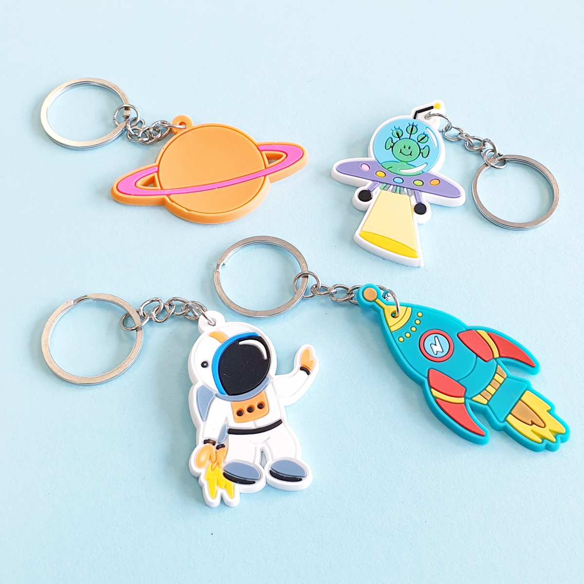 Schluesselanhaenger-Space Weltraum-Accessoires
