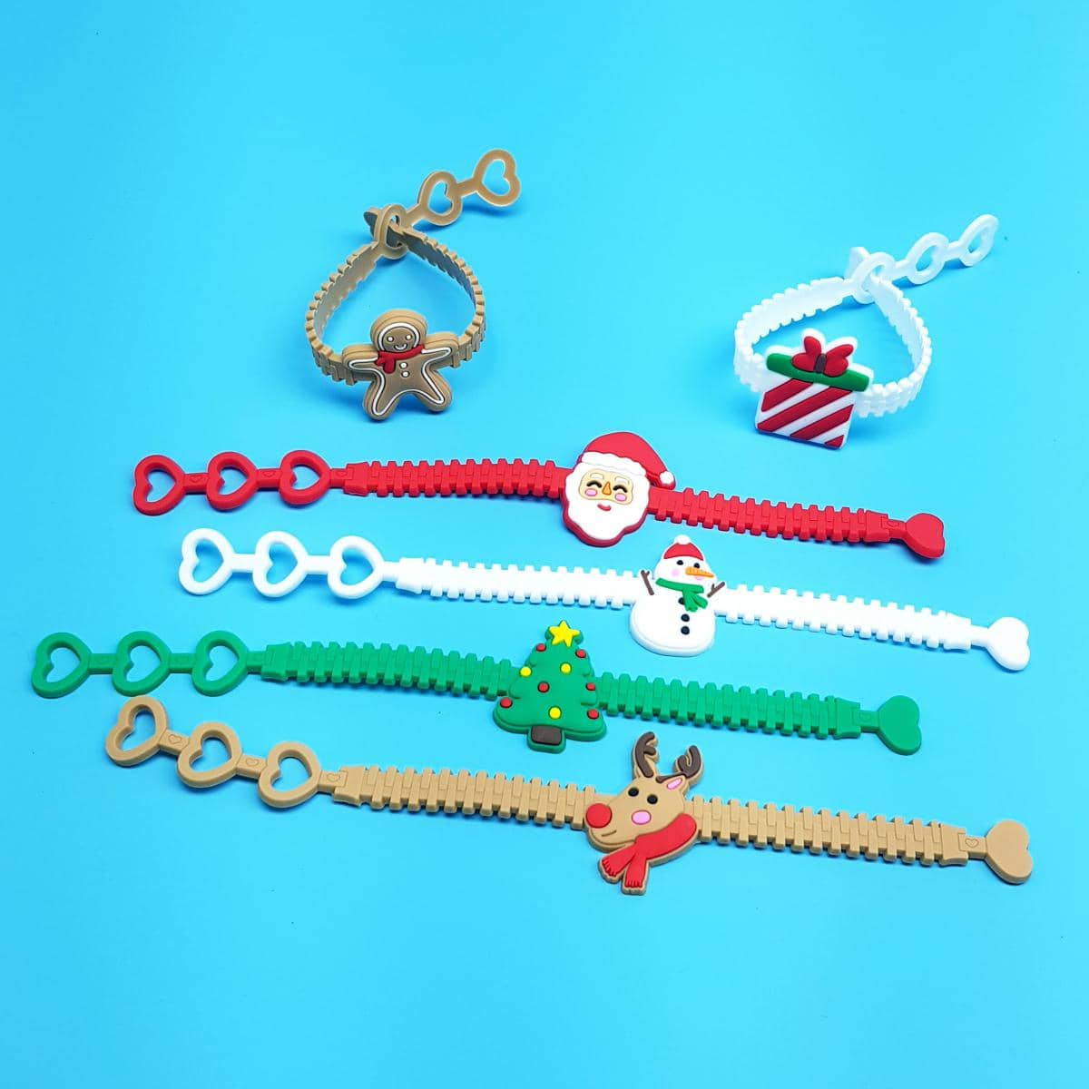 Silikon-Armbänder Weihnachten Modeschmuck Accessoires