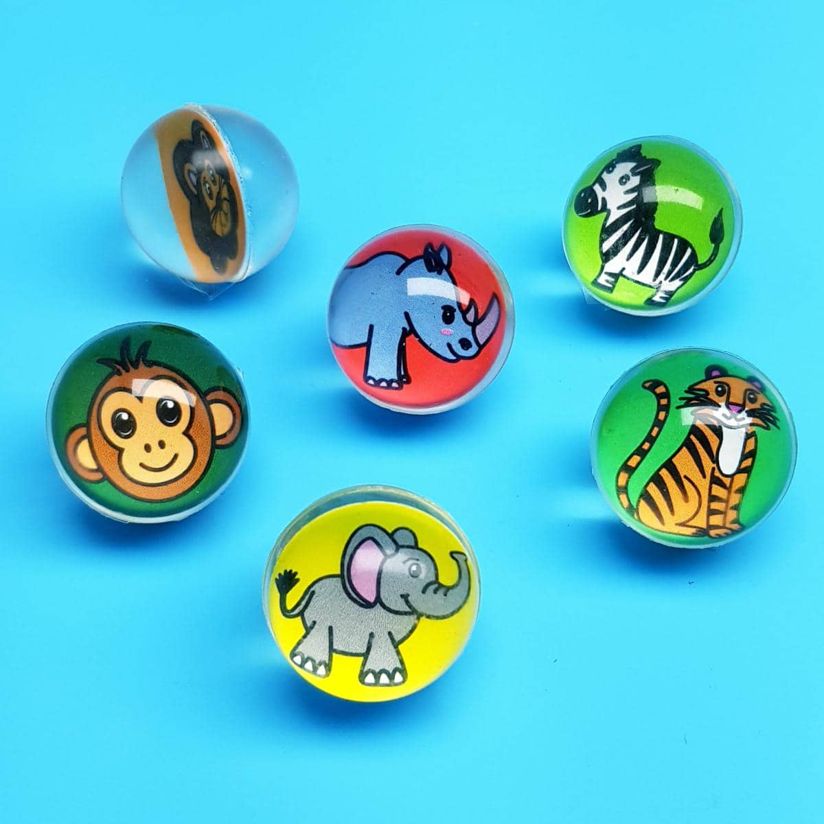 Flummis Wilde Tiere Springbälle Safari