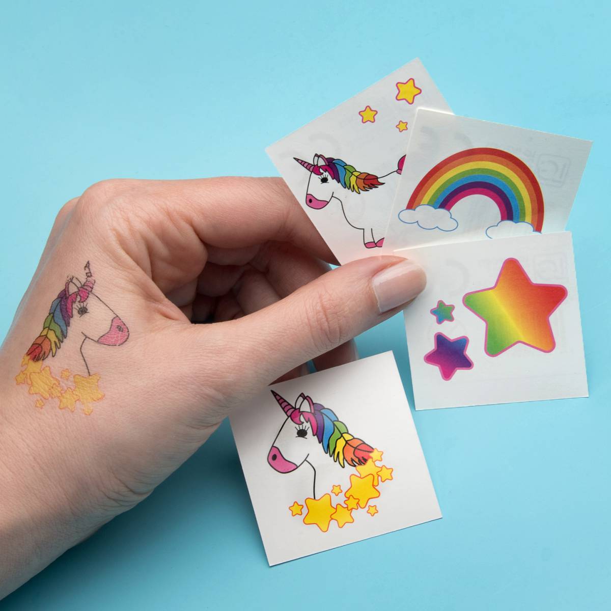 Tattoos-Einhorn Fantasy-World
