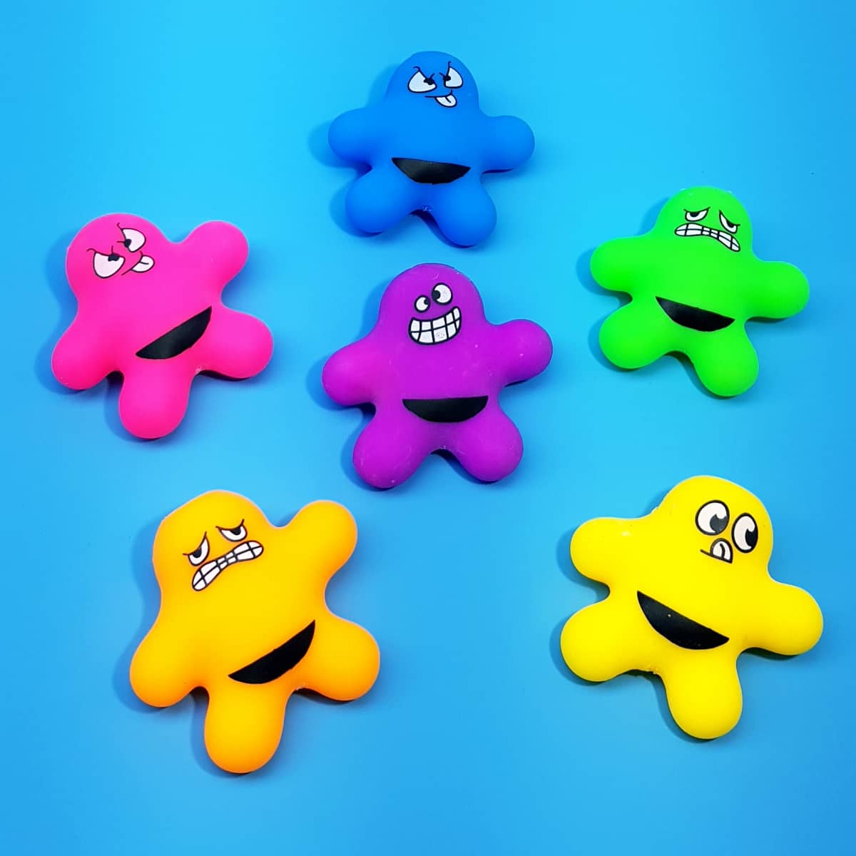 Anti-Stress-Männchen Figuren aus Knautsch-Material zum Quetschen