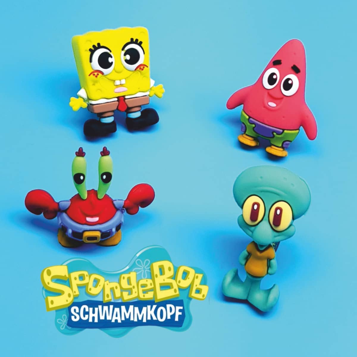 SpongeBob Sammelfiguren Schwammkopf Original Lizenzartikel Spielzeugfiguren eingekapselt