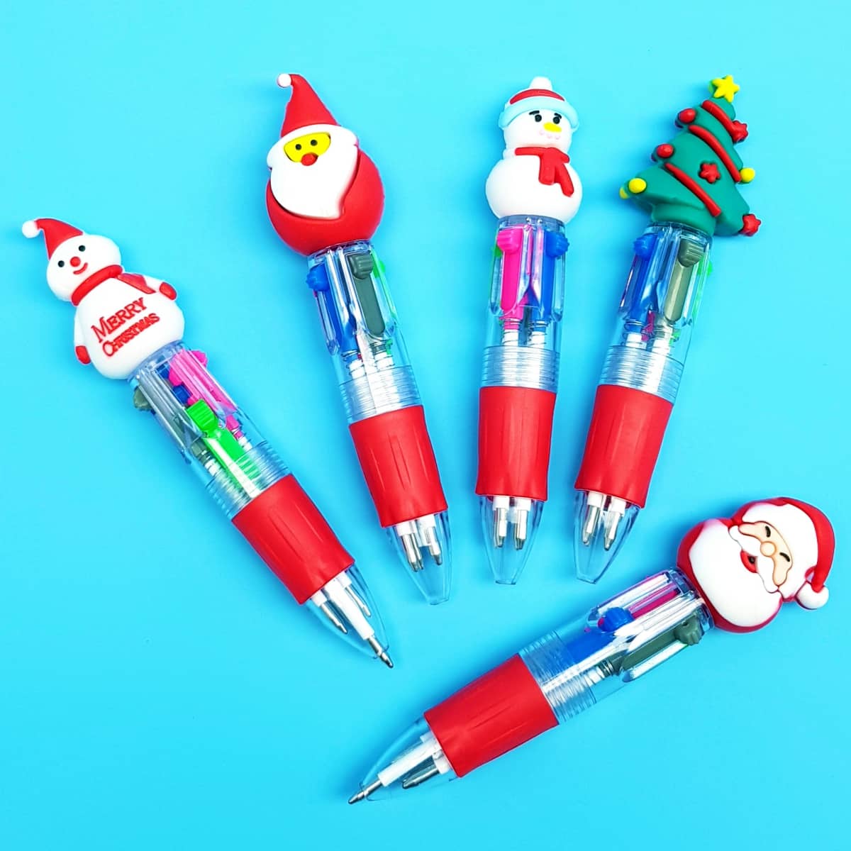 Weihnachts Kugelschreiber Figuren