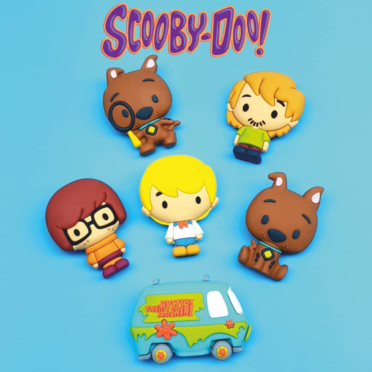 Scooby-Doo Sammelfiguren Original Lizenzspielwaren der berühmten TV-Serie Scooby Doo Schnüffelhund