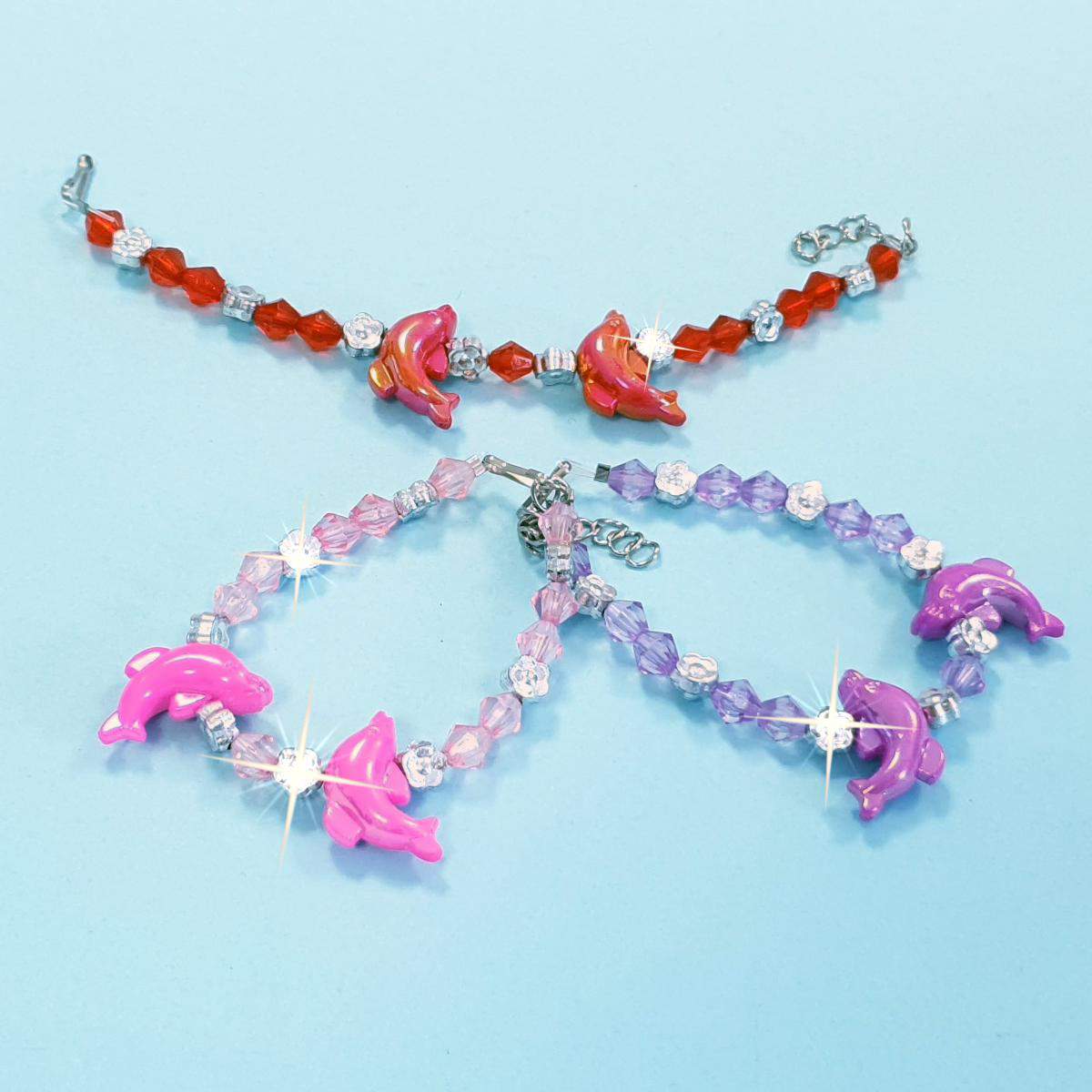 Delfin-Armbaender Mädchen-Schmuck