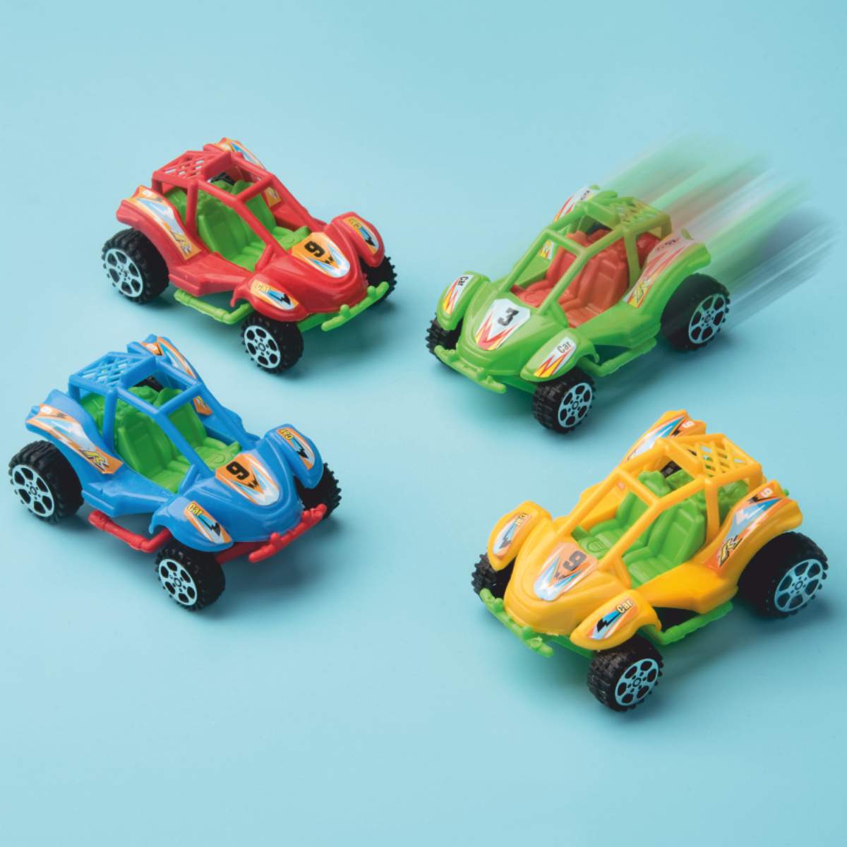 Strand-Buggys-mit-Rueckzug Spielzeugauto