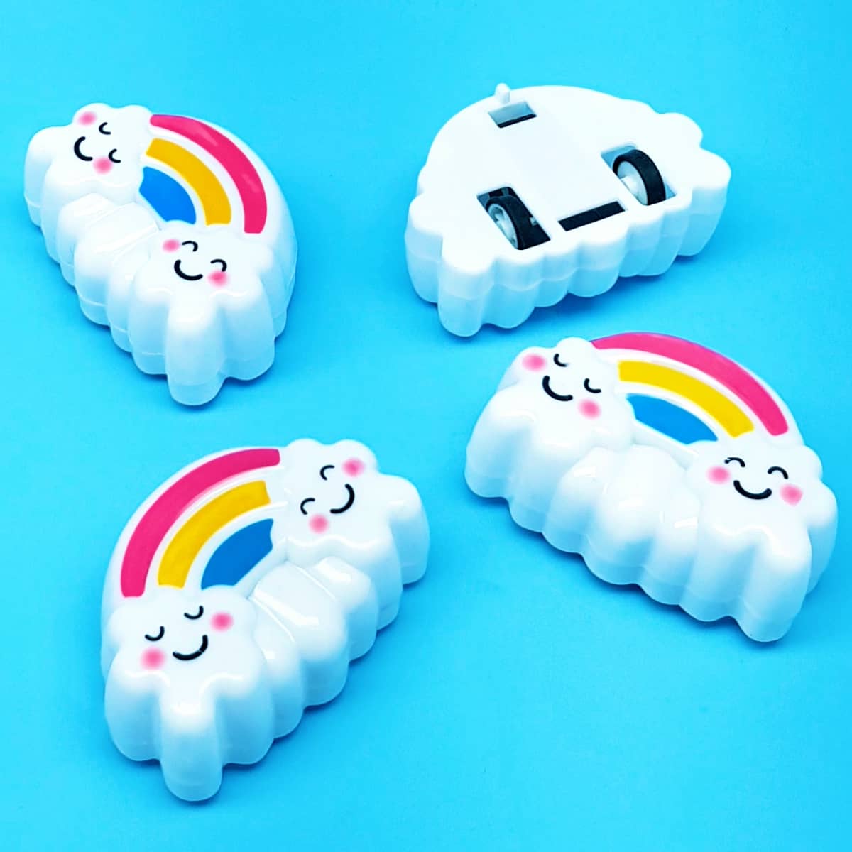 Regenbogen Wolke Rückzug