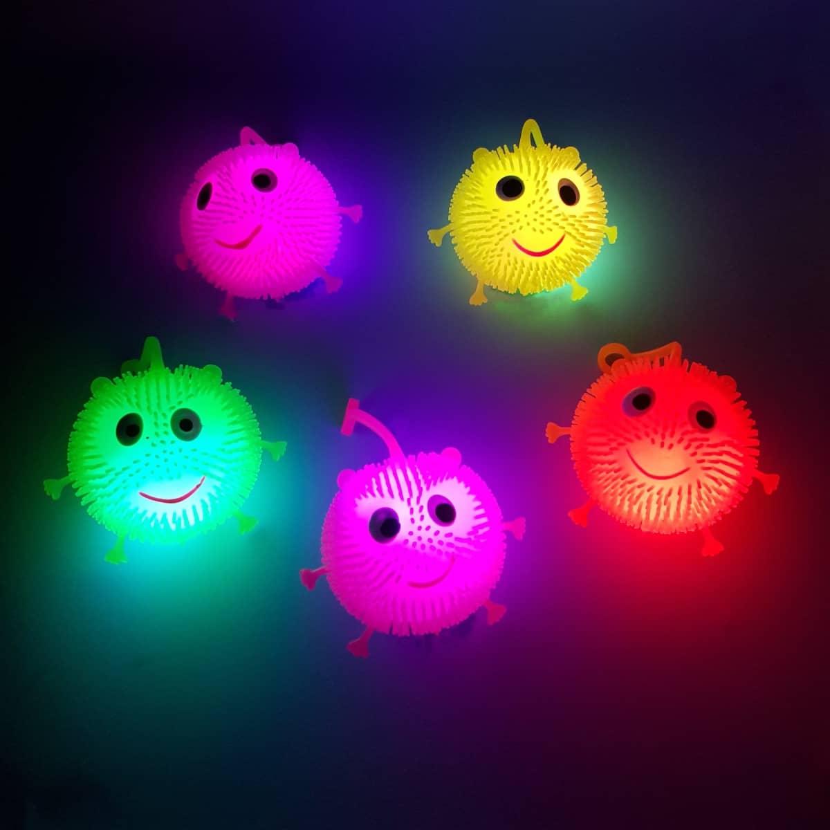 Pufferbälle Blinky Leuchtende LED-Bälle weiches Material