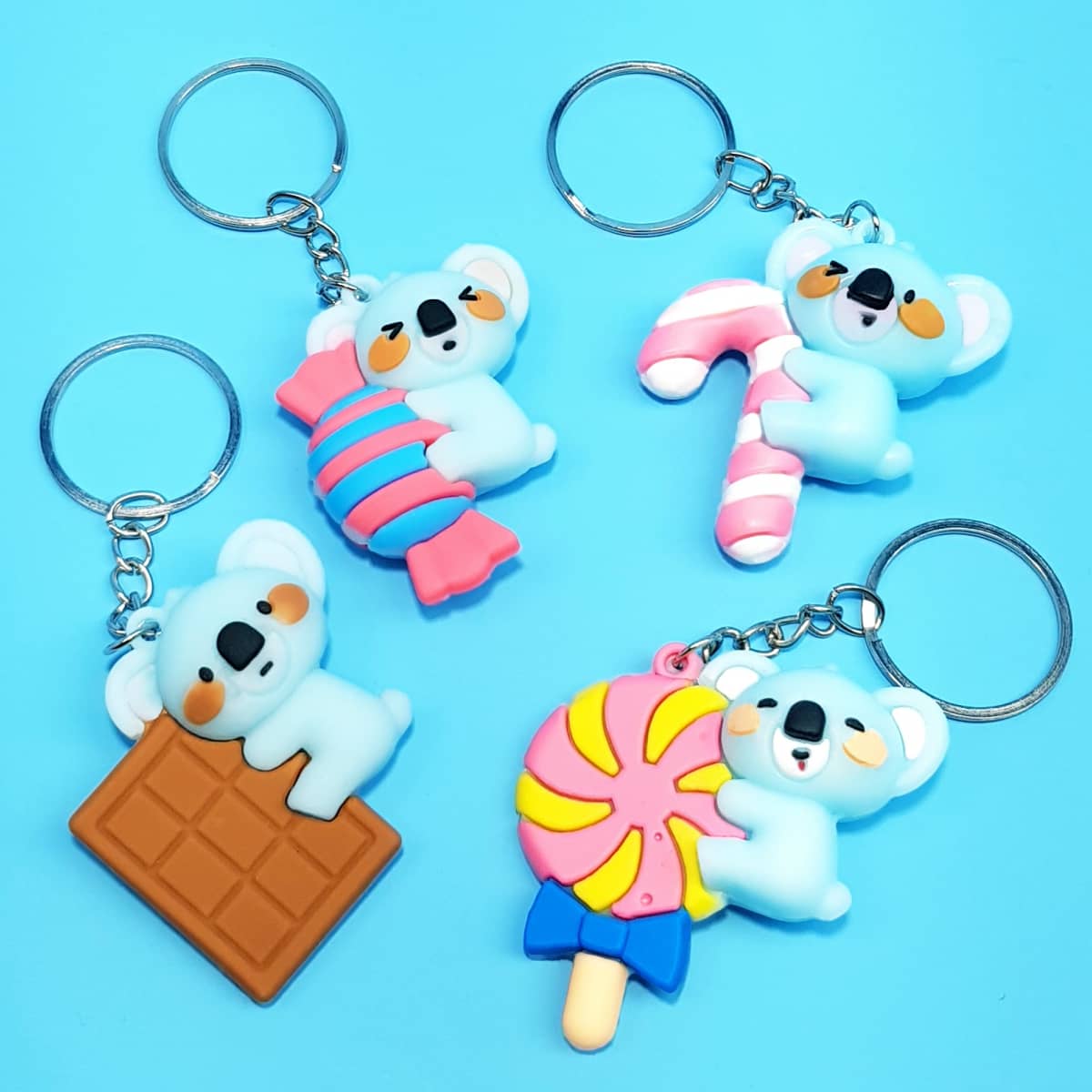 Koala Schlüsselanhänger mit Süßigkeit – beliebtes Mitgebsel