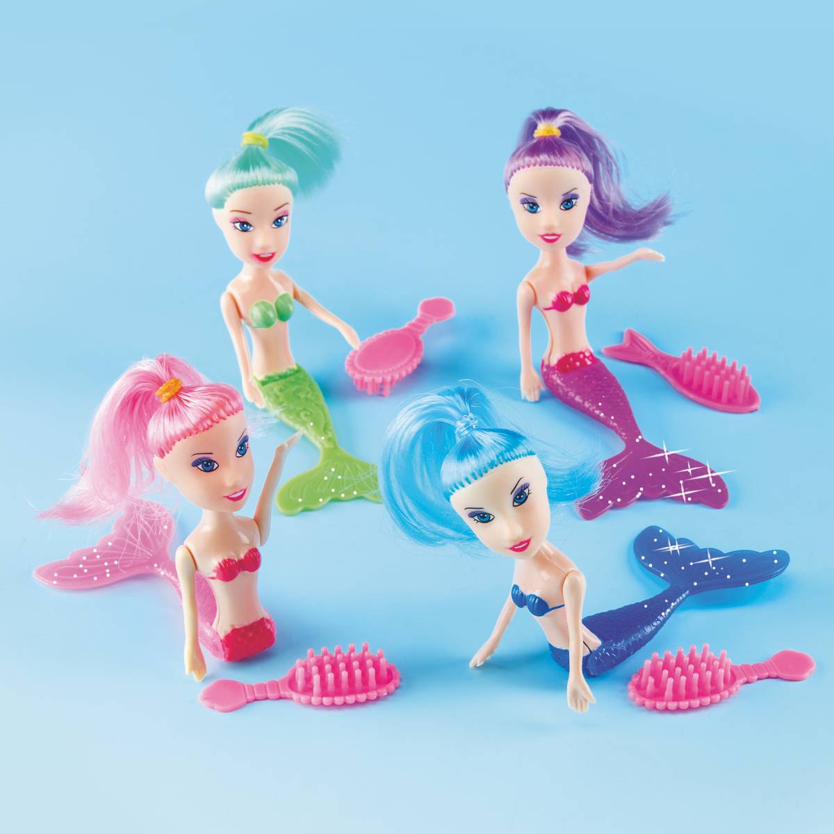 Kleine-Meerjungfrauen Spielfiguren