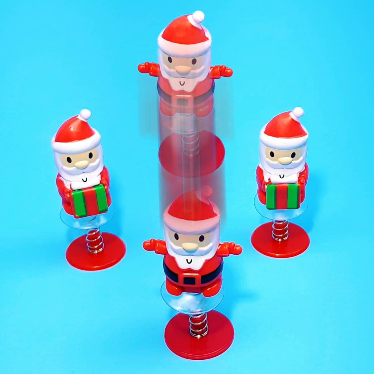 Weihnachtsmann Springfigur