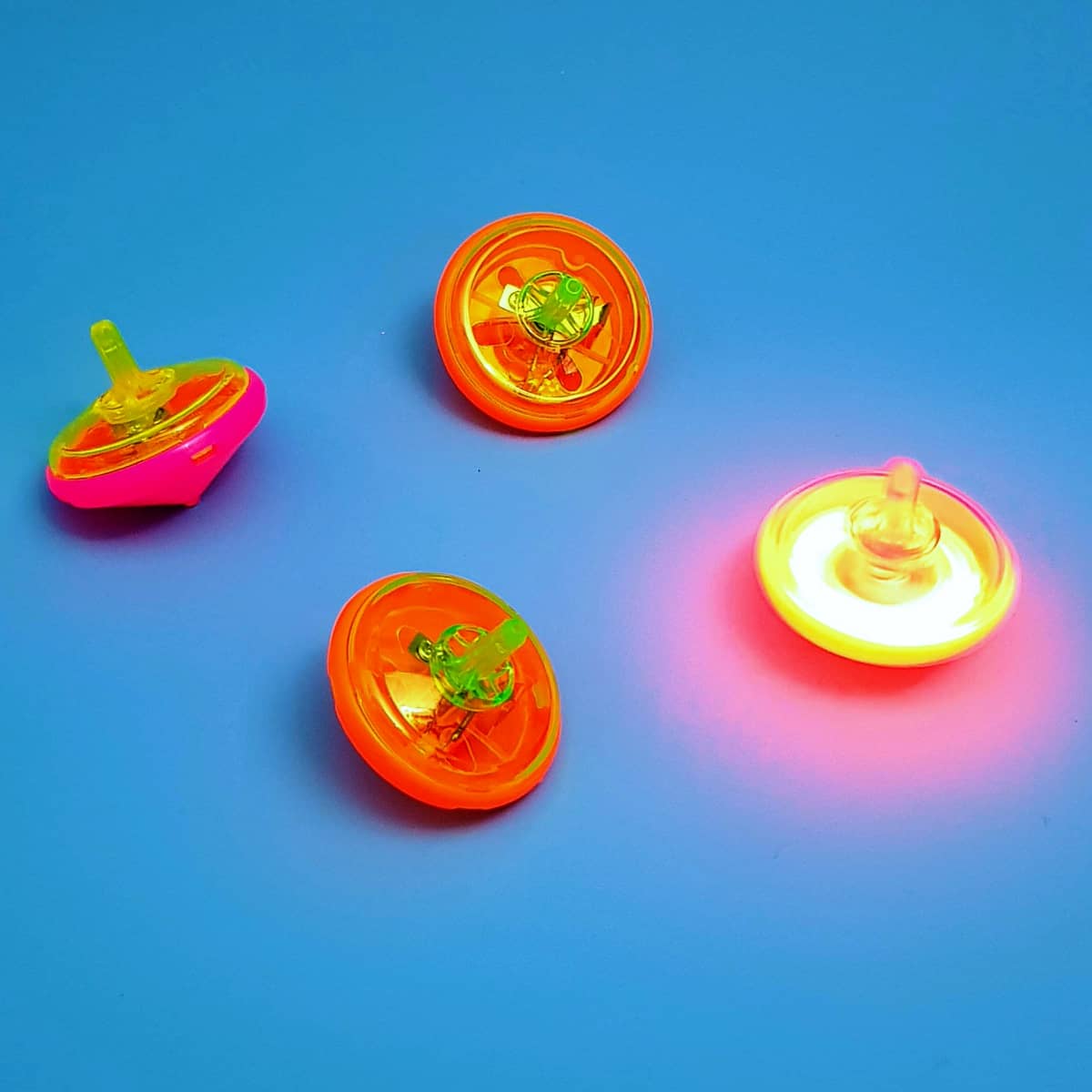Leucht-Kreisel Kreisel, die beim Drehen leuchten mit integrierter LED-Lampe