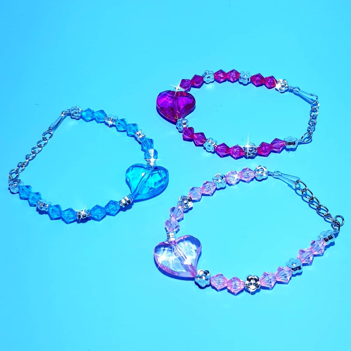 Herz-Schmuckarmband als Zugabeartikel für Kinder