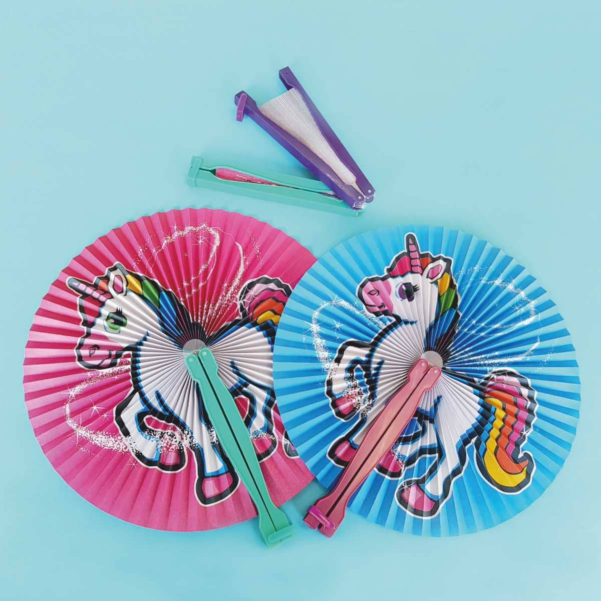 Fächer Einhorn Luftwedeler Fantasy-Motive