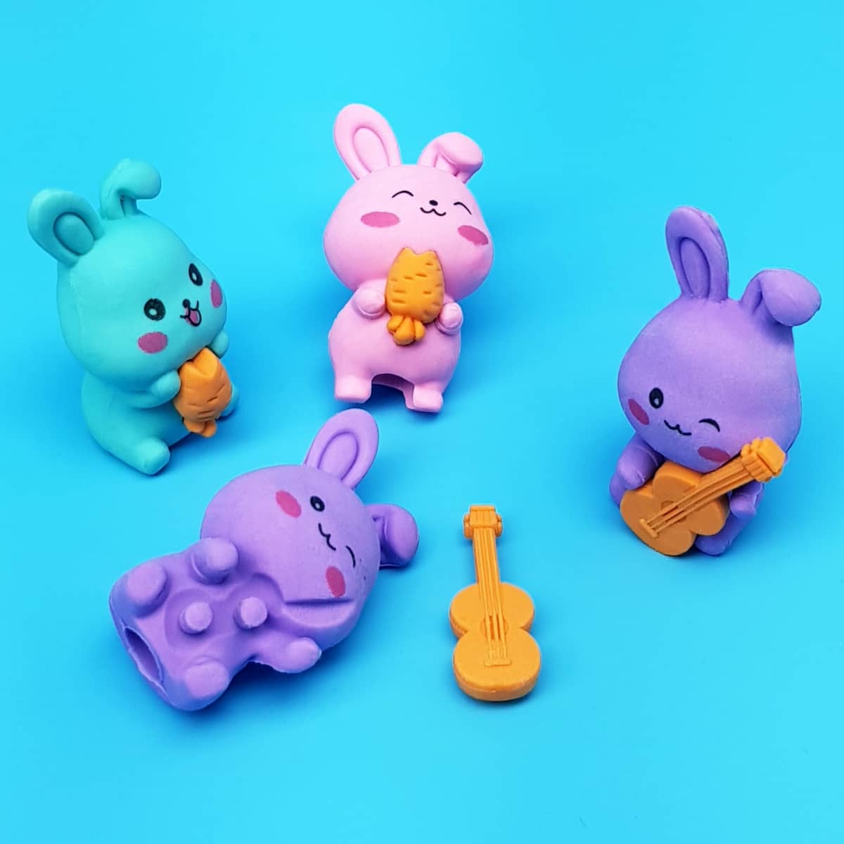 Hasen-Radiergummi für Kinder