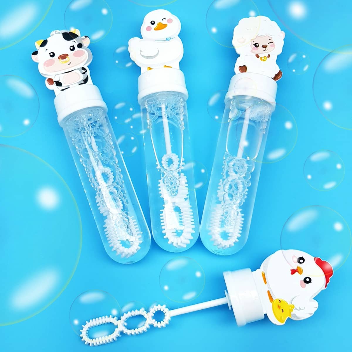 Seifenblasen in Farmtier-Design – beliebtes Mitgebsel