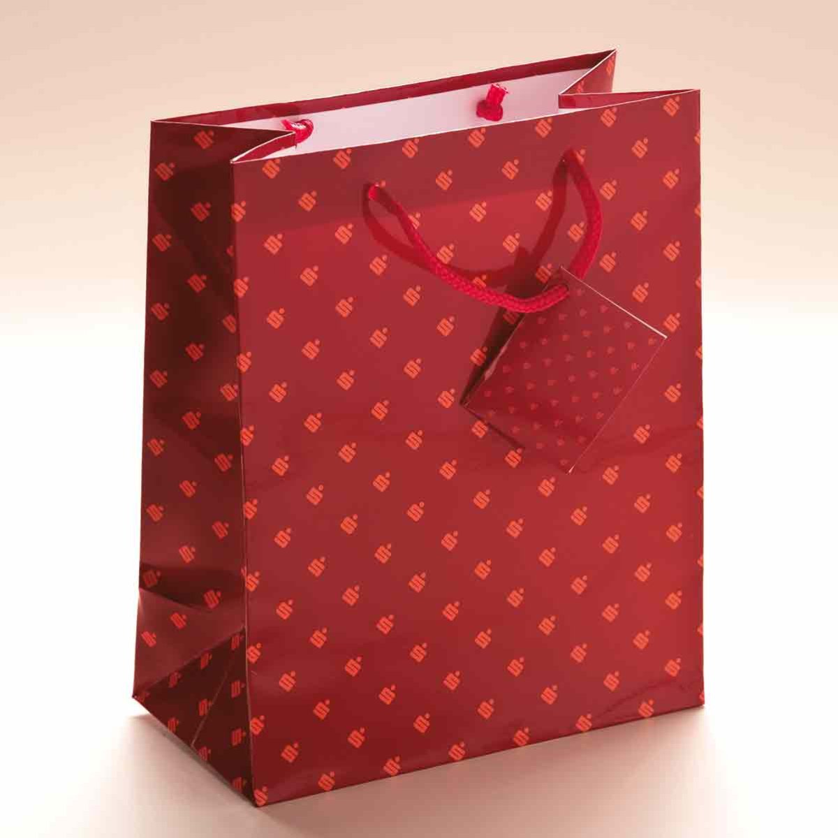 Geschenktuete-im-Sparkassen-Design Weintasche