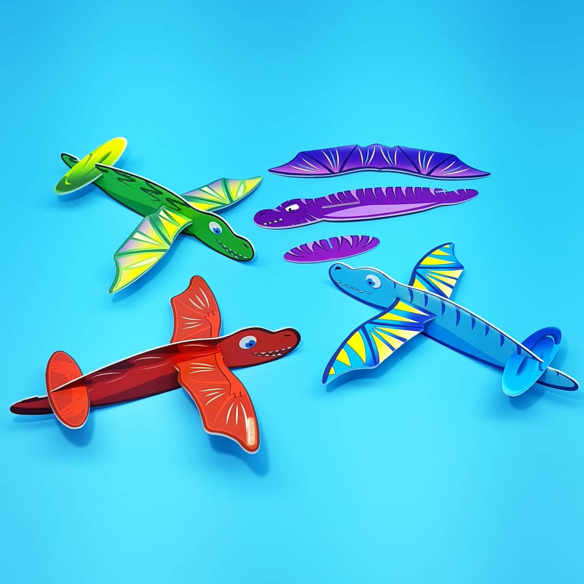 Dino-Flieger als Bausatz Flugsaurier als Puzzle zum selbst aufbauen