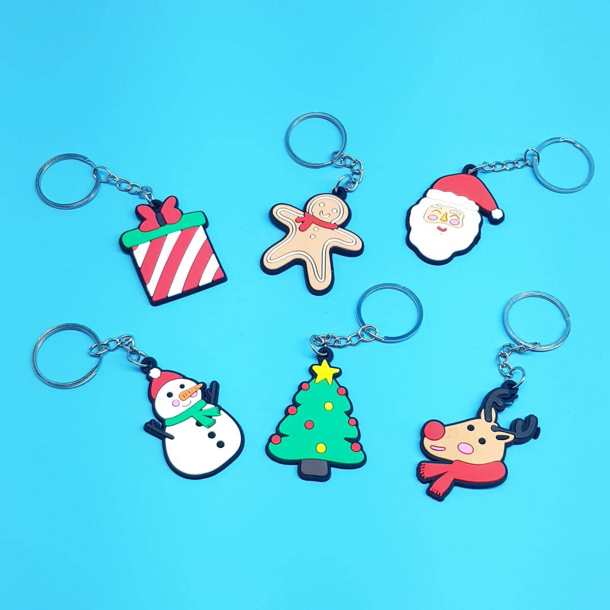 Schlüsselanhänger Weihnachten Anhänger mit Weihnachtsmotiven zum Verschenken