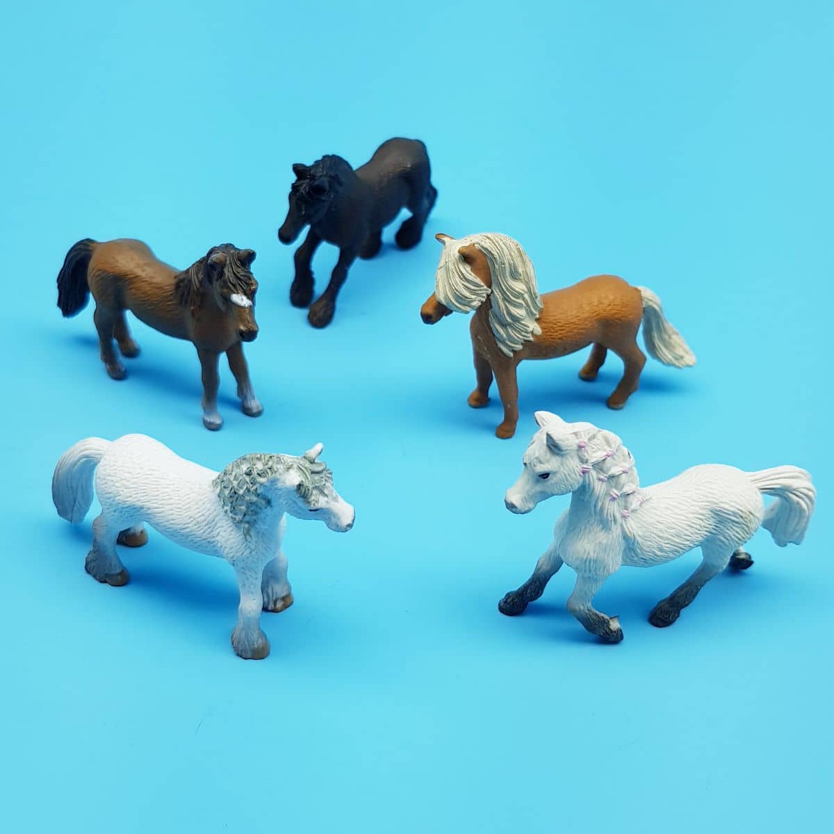 Pferde-Figuren Bauernhoftiere Pferdefreunde