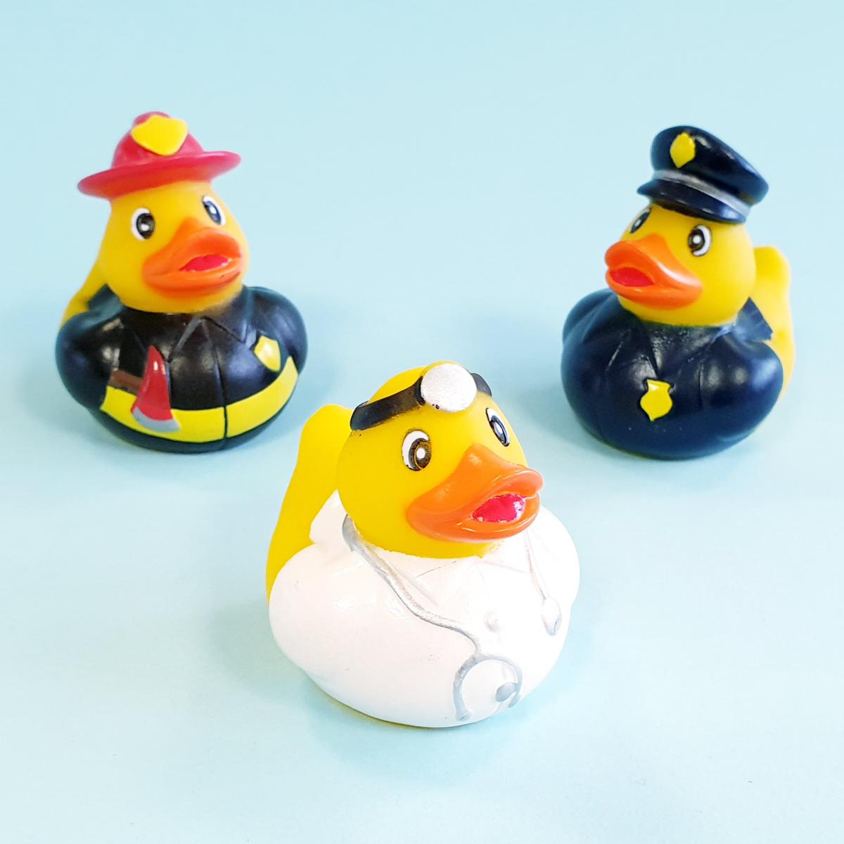 Badeenten-Rettungsteam Wasserspritzer