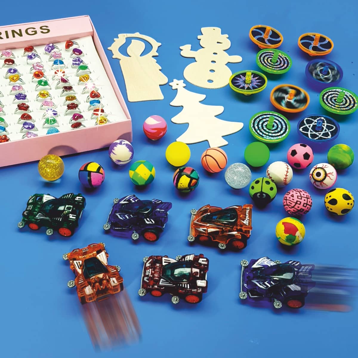 Sparpaket Herbst-Winter mit 344 Teilen Spielzeugsortiment Angebote Kinderzugabeartikel
