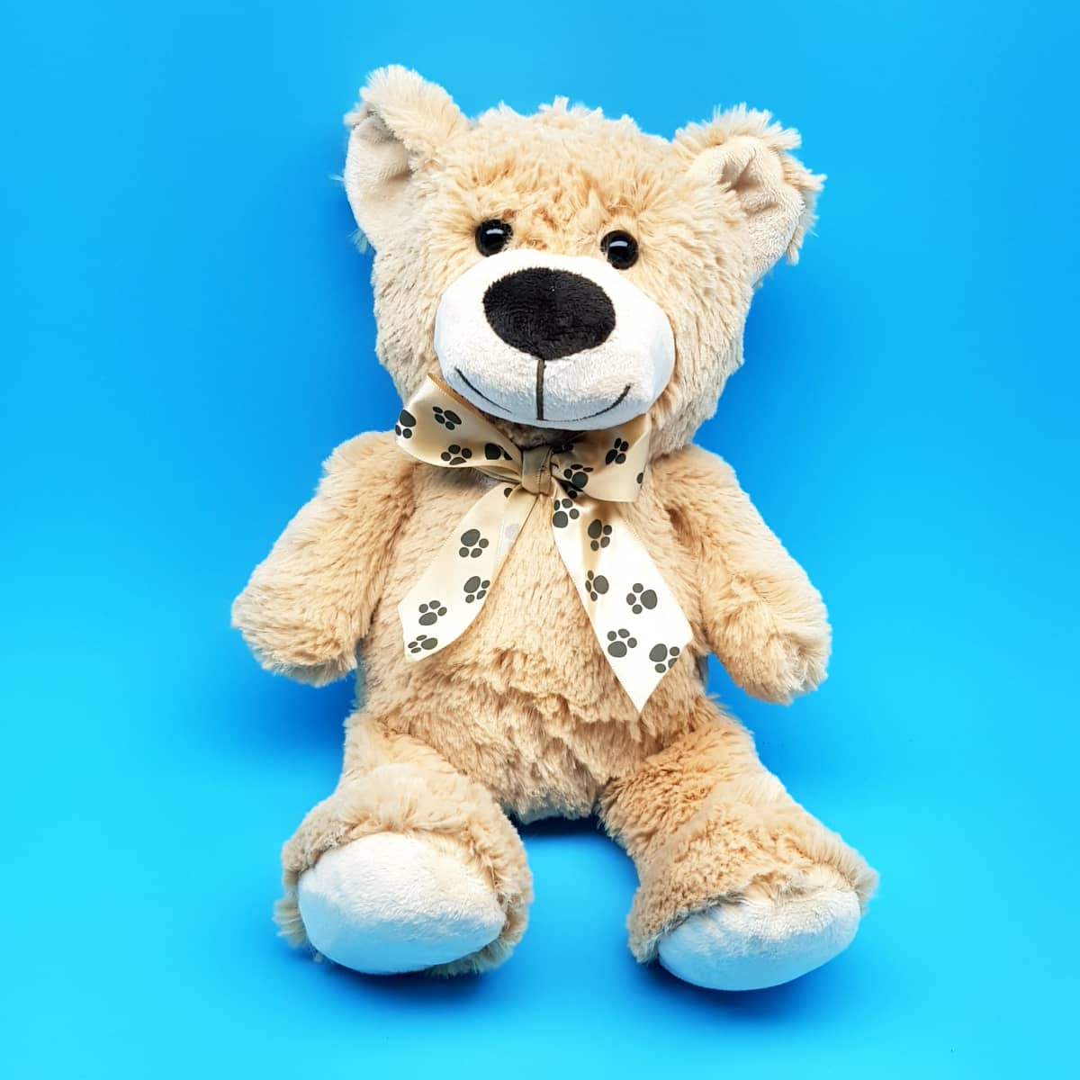 weicher Kuschelbär mit Schleife